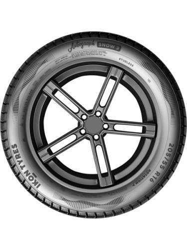 фото протектора и шины Autograph Snow 3 Шина Ikon Tyres Autograph Snow 3 195/65 R15 95R